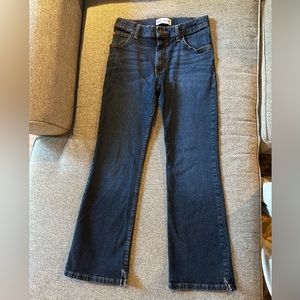 Boys wrangler size 14 boot cut jeans